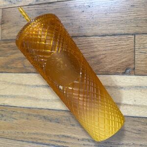 Starbucks Orange Studded 24oz Tumbler